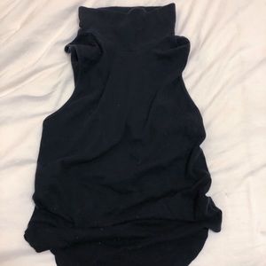 Free people black turtle neck